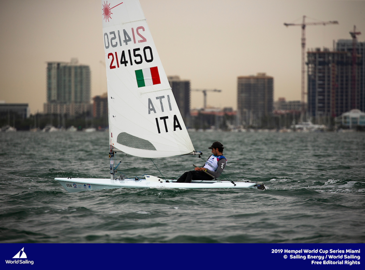 Gianmarco Planchestainer - Laser Standard - @Sailing Energy / World Sailing