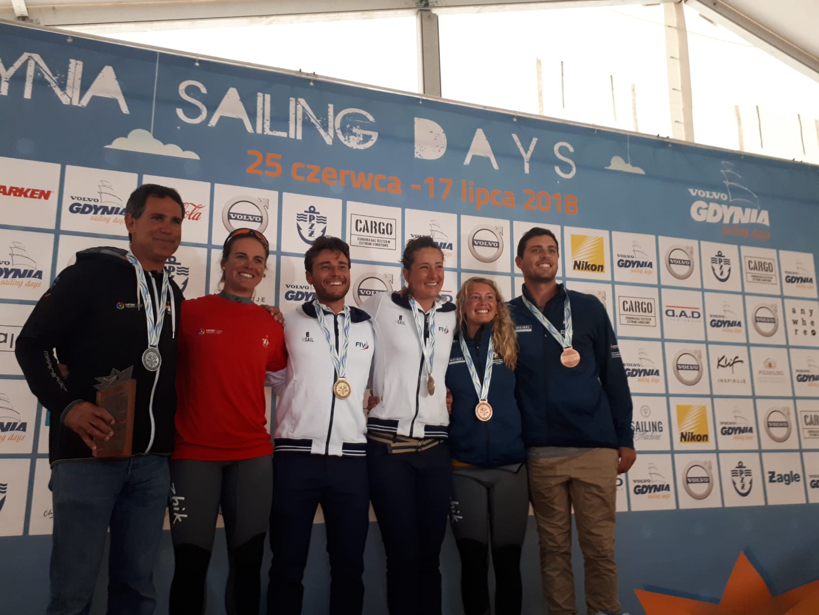 Nacra 17, 49er e 49er FX Europeans