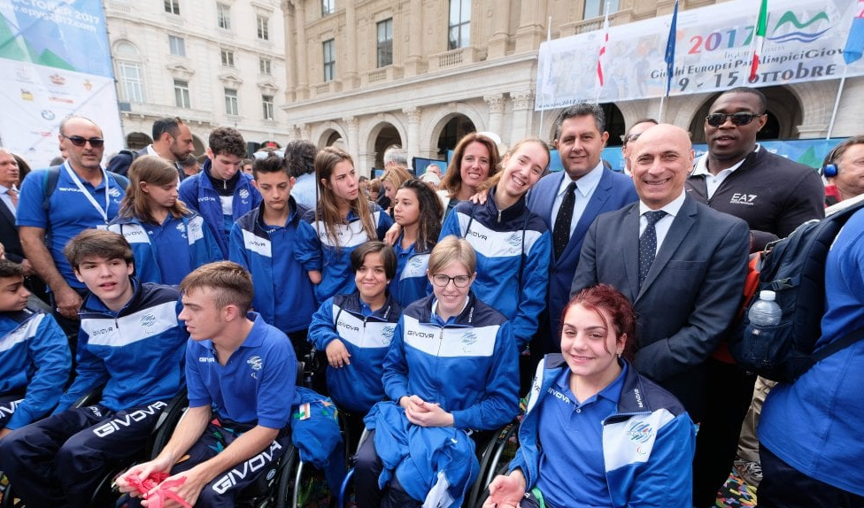 Inaugurazione European Para Youth Games a Genova