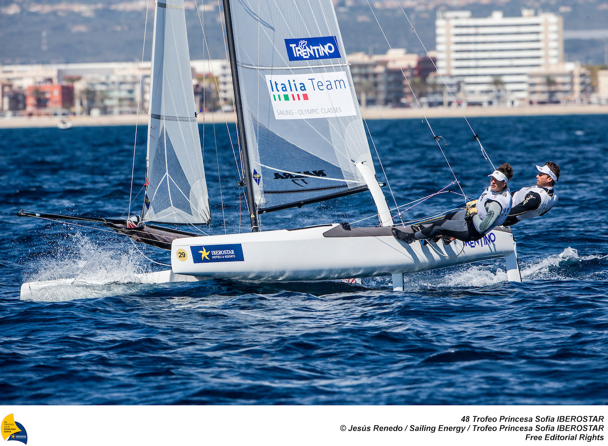 Ruggero Tita-Caterina Banti (foto Jesus Renedo/SailingEnergy/Sofia)