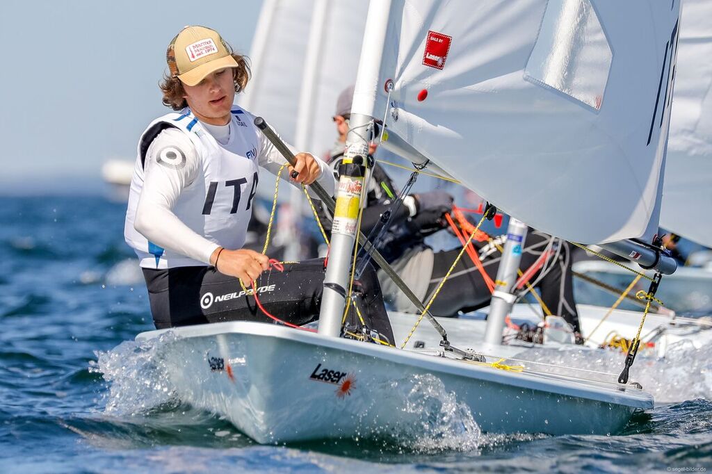 Guido Gallinaro - Mondiale Giovanile Laser Radial - Kiel, Germania