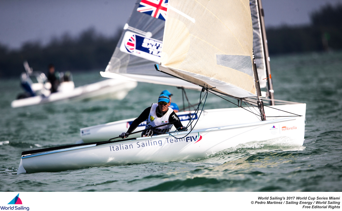 Enrico Voltolini (foto Pedro Martinez/SailingEnergy/WorldSailing)