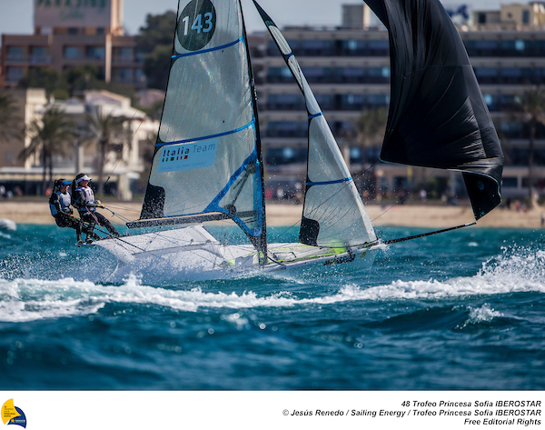 Vento e spettacolo nella giornata finale del Trofeo Princesa Sofia Iberostar