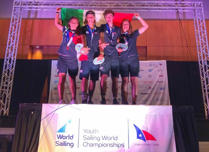 YOUTH SAILING WORLD CHAMPIONSHIPS - CORPUS CHRISTI, USA 14-21 LUGLIO 2018